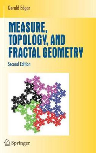 Cover image for Measure, Topology, and Fractal Geometry