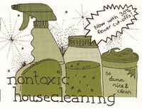 Cover image for Nontoxic Housecleaning