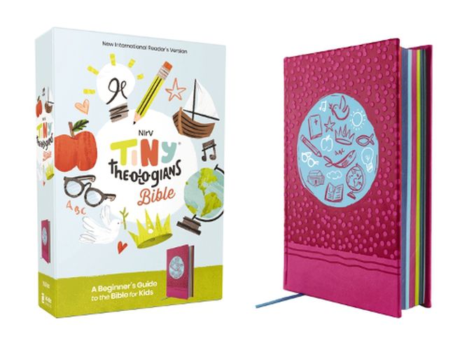 Cover image for NIrV, Tiny Theologians Bible, Leathersoft over Board, Pink, Comfort Print