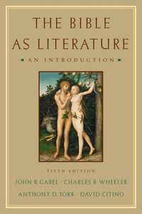 Cover image for The Bible As Literature: An Introduction