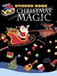 Cover image for 3-D Sticker Book--Christmas Magic