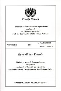 Cover image for Treaty Series 3143 (English/French Edition)