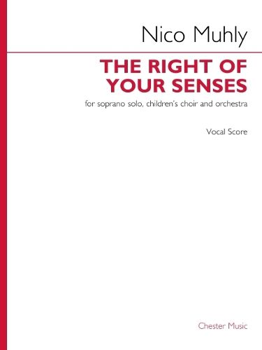 Cover image for The Right of Your Senses (vocal score)