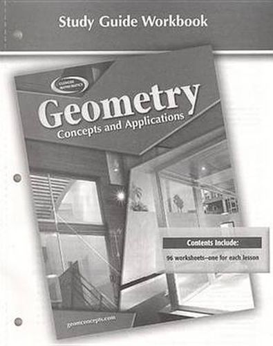 Cover image for Geometry: Concepts and Applications, Study Guide Workbook