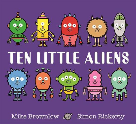 Cover image for Ten Little Aliens