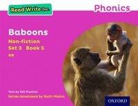 Cover image for Read Write Inc. Phonics: Pink Set 3 Non-fiction 5 Baboons