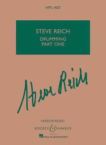 Cover image for Drumming Part One: Hawkes Pocket Scores