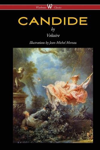 Cover image for Candide (Wisehouse Classics - with Illustrations by Jean-Michel Moreau)
