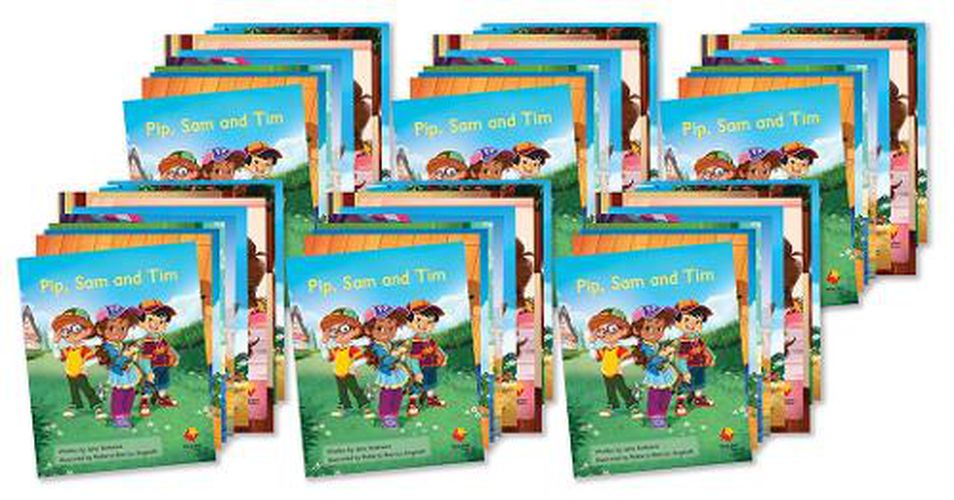 Cover image for Flying Start to Literacy Phonics Program Student Book Classroom Pack