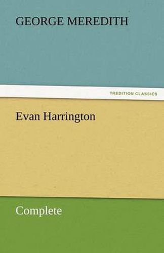 Cover image for Evan Harrington - Complete