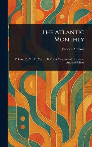 Cover image for The Atlantic Monthly