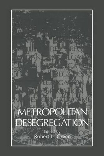 Cover image for Metropolitan Desegregation