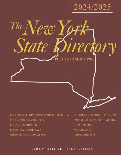Cover image for New York State Directory, 2024/25