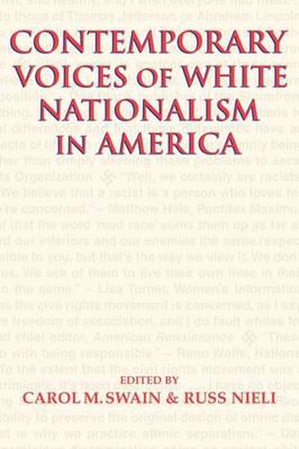 Cover image for Contemporary Voices of White Nationalism in America