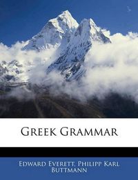 Cover image for Greek Grammar