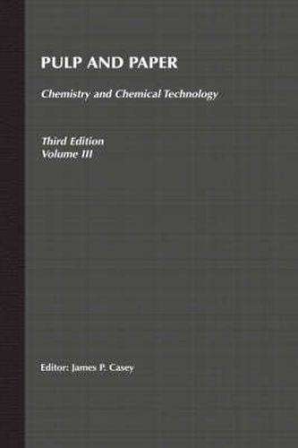 Cover image for Pulp and Paper: Chemistry and Chemical Technology