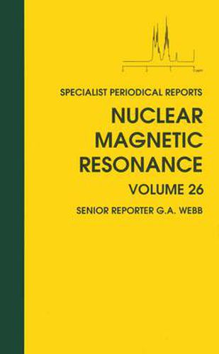 Cover image for Nuclear Magnetic Resonance: Volume 26