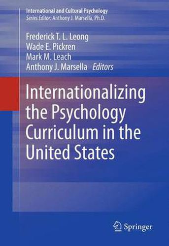 Cover image for Internationalizing the Psychology Curriculum in the United States