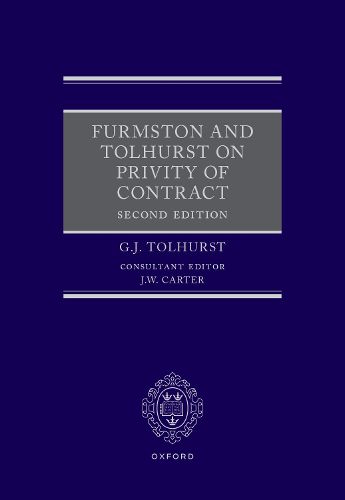 Cover image for Furmston and Tolhurst on Privity of Contract