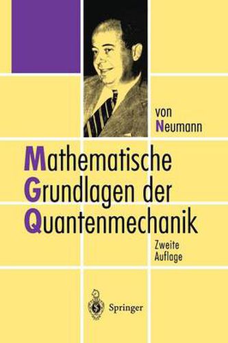 Mathematische Grundlagen Der Quantenmechanik