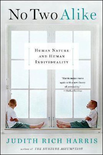 Cover image for No Two Alike: Human Nature and Human Individuality