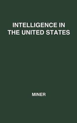 Cover image for Intelligence in the United States: A Survey--with Conclusions for Manpower Utilization in Education and Employment