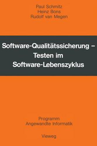 Cover image for Software-Qualitatssicherung: Testen Im Software-Lebenszyklus