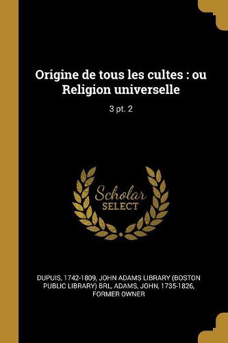 Cover image for Origine de tous les cultes