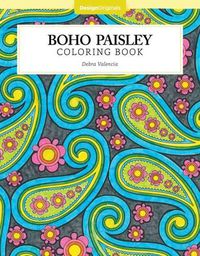 Cover image for Boho Paisley Coloring Book