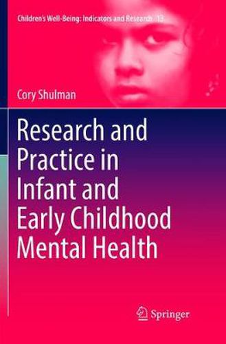 Cover image for Research and Practice in Infant and Early Childhood Mental Health