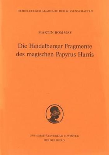 Cover image for Die Heidelberger Fragmente Des Magischen Papyrus Harris