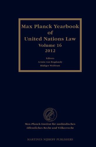 Cover image for Max Planck Yearbook of United Nations Law, Volume 16 (2012)