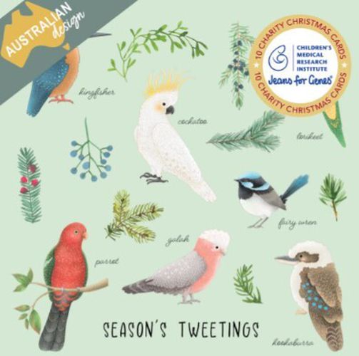 Australian Birds CMRI Charity Xmas Cards pk10 2024 [HS-XCP24020]