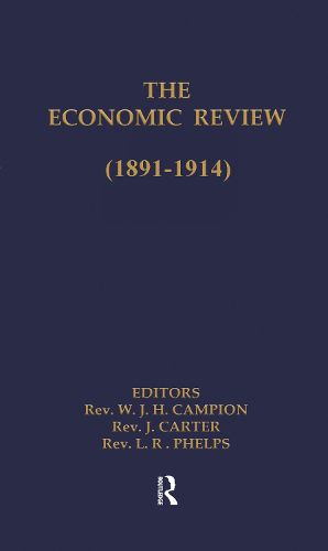 Cover image for The Economic Review (1891-1914)