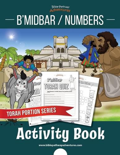 B'midbar / Numbers Activity Book: Torah Portions for Kids