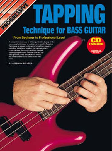 Cover image for Progressive Tapping Technique For Bass Guitar