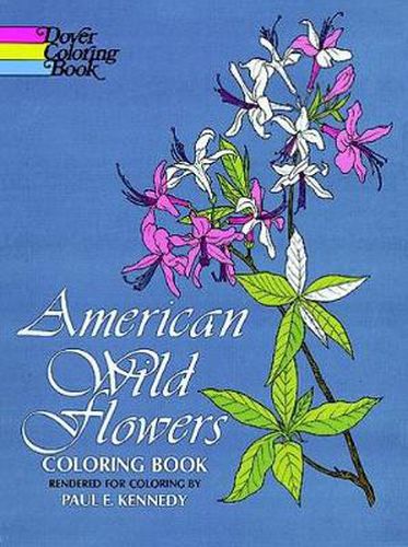 Cover image for American Wild Flowers Coloring Book