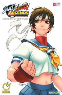 Cover image for Street Fighter Legends Volume 1: Sakura