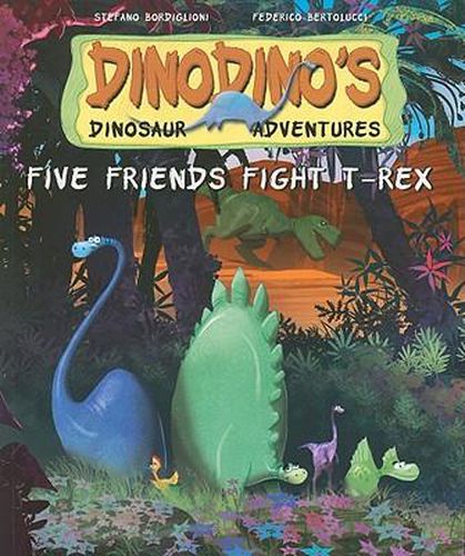 Cover image for Five Friends Fight T-Rex