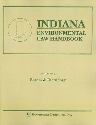 Cover image for Indiana Environmental Law Handbook