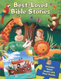 Cover image for Best-Loved Bible Stories: Book and Giant Floor Puzzle