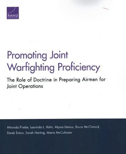 Cover image for Promoting Joint Warfighting Proficiency: The Role of Doctrine in Preparing Airmen for Joint Operations