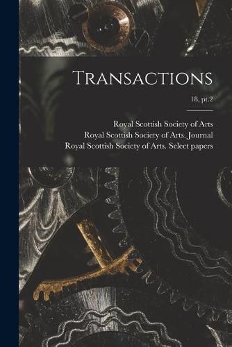 Cover image for Transactions; 18, pt.2