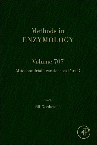 Cover image for Mitochondrial Translocases Part B: Volume 707