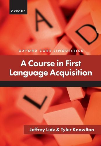 Cover image for A Course in First Language Acquisition