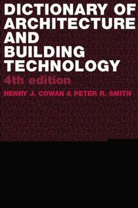 Cover image for Dictionary of Architectural and Building Technology