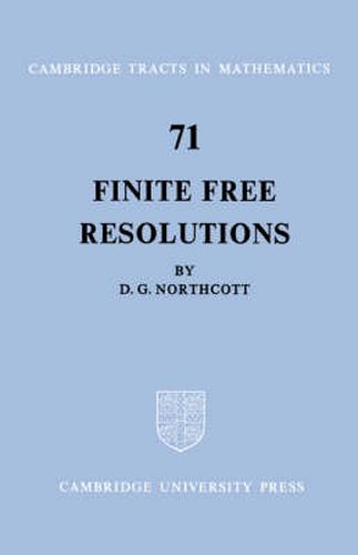 Finite Free Resolutions