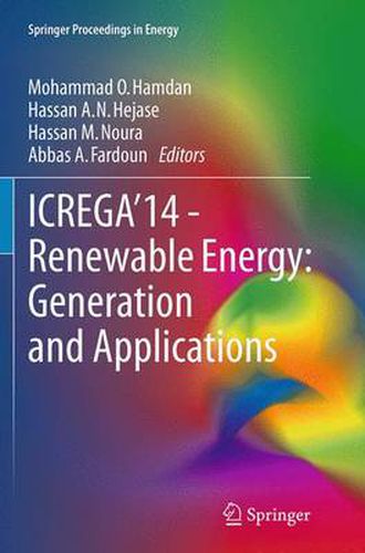 Cover image for ICREGA'14 - Renewable Energy: Generation and Applications