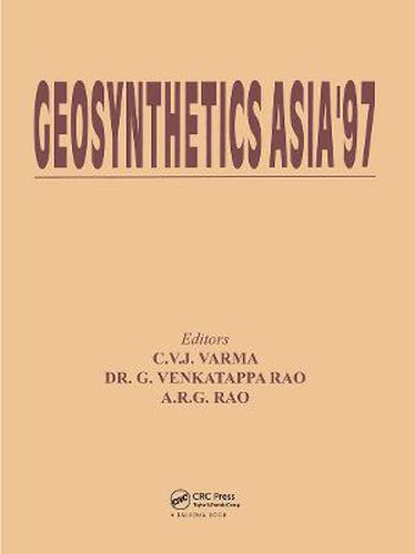 Cover image for Geosynthetics Asia 1997: Select papers