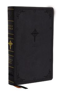 Cover image for NABRE, New American Bible, Revised Edition, Catholic Bible, Large Print Edition, Leathersoft, Black, Comfort Print: Holy Bible